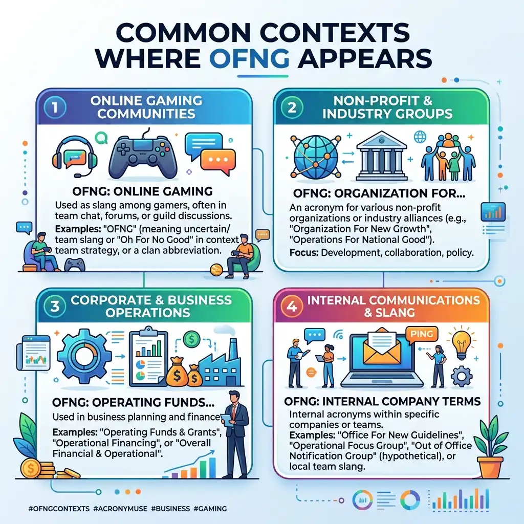 Ultimate Easy OFNG Meaning in Text: Definition, Usage, and Examples in 2026 2 Common contexts where OFNG appears 202605221154 1
