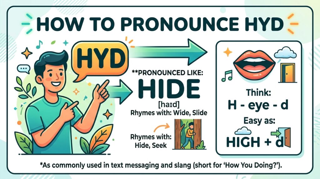 Ultimate powerful Meanings Behind HYD Meaning in Text Online : Definition, Usage, and Examples in 2026 2 How to Pronounce HYD 202605190706