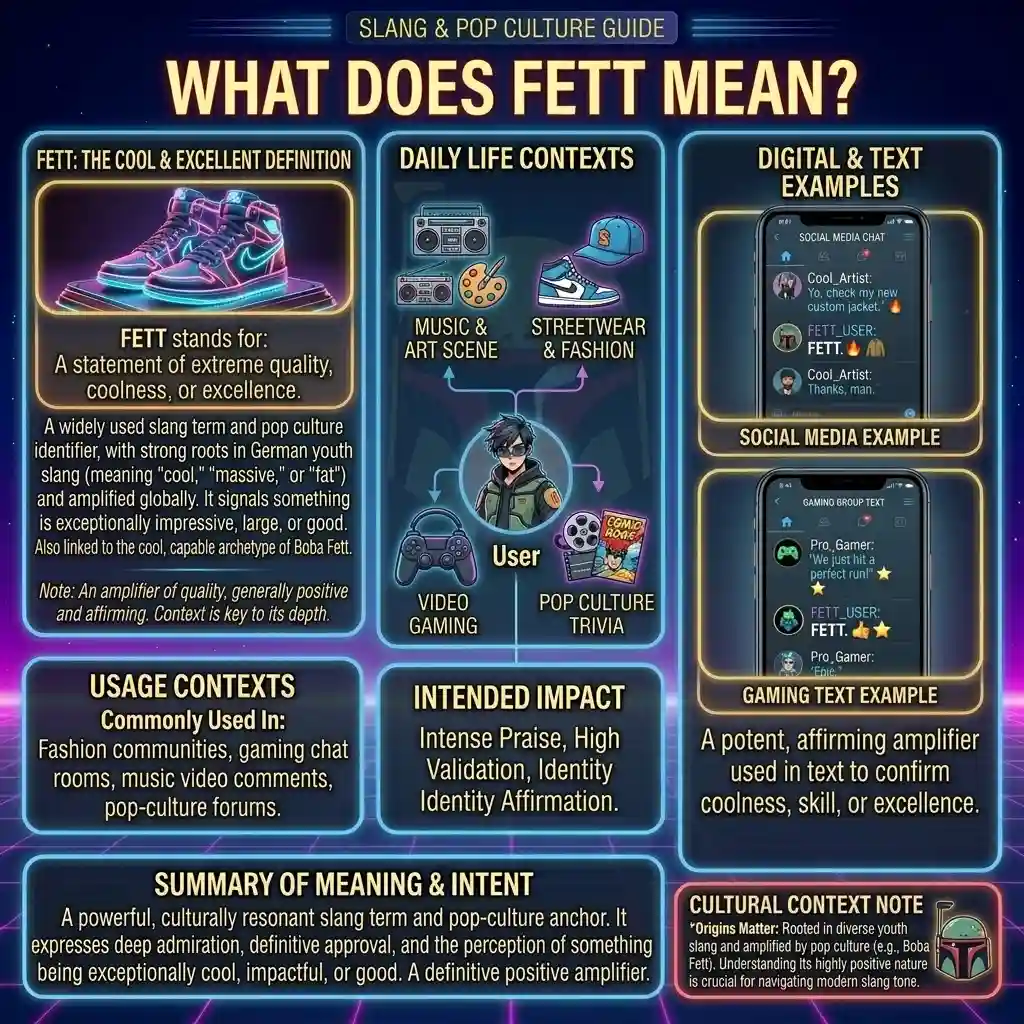 FETT Meaning in Text: 5 Hidden and best Meanings Revealed for Beginners 2 FETT Meaning in Text