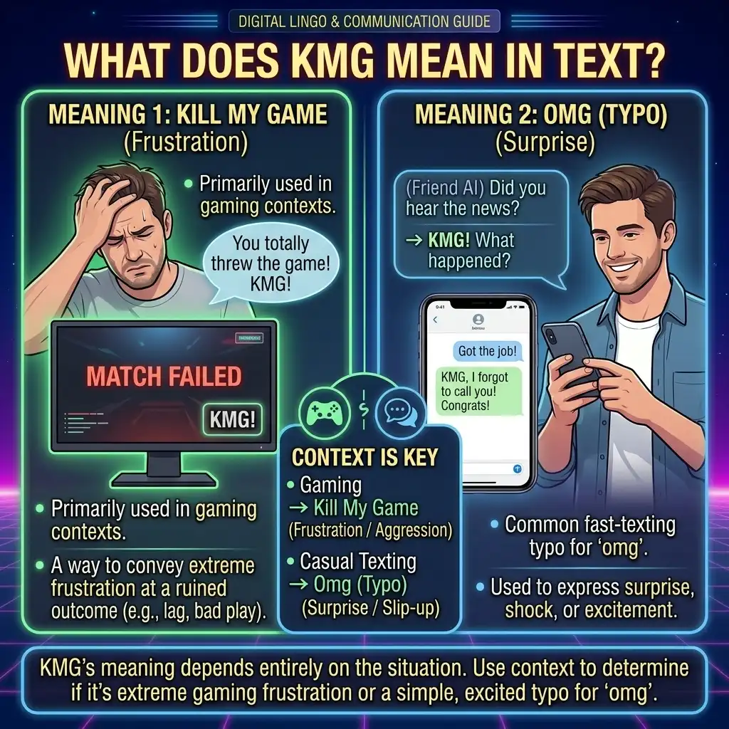 KMG Meaning in Text: 3 Surprising and important Slang Uses Revealed 1 KMG Meaning in Text