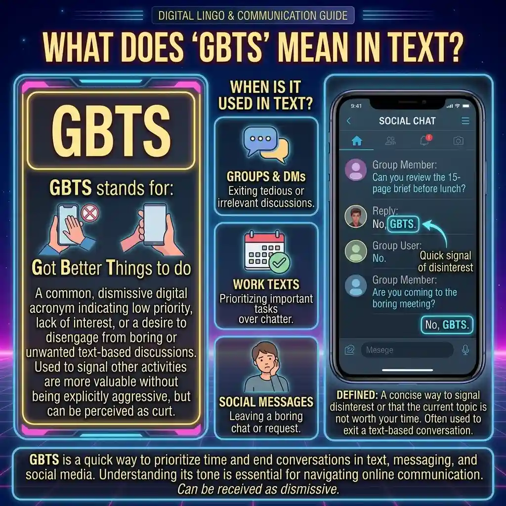 GBTS Meaning in Text:3 Critical Things People Get Wrong About GBTS Meaning in Text 1 GBTS Meaning in Text