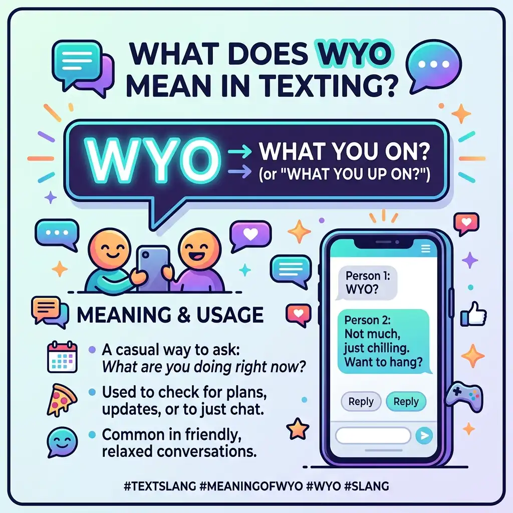 Surprising Best WYO Meaning in Text: Definition, Usage, and Examples in 2026 1 WYO Meaning in text