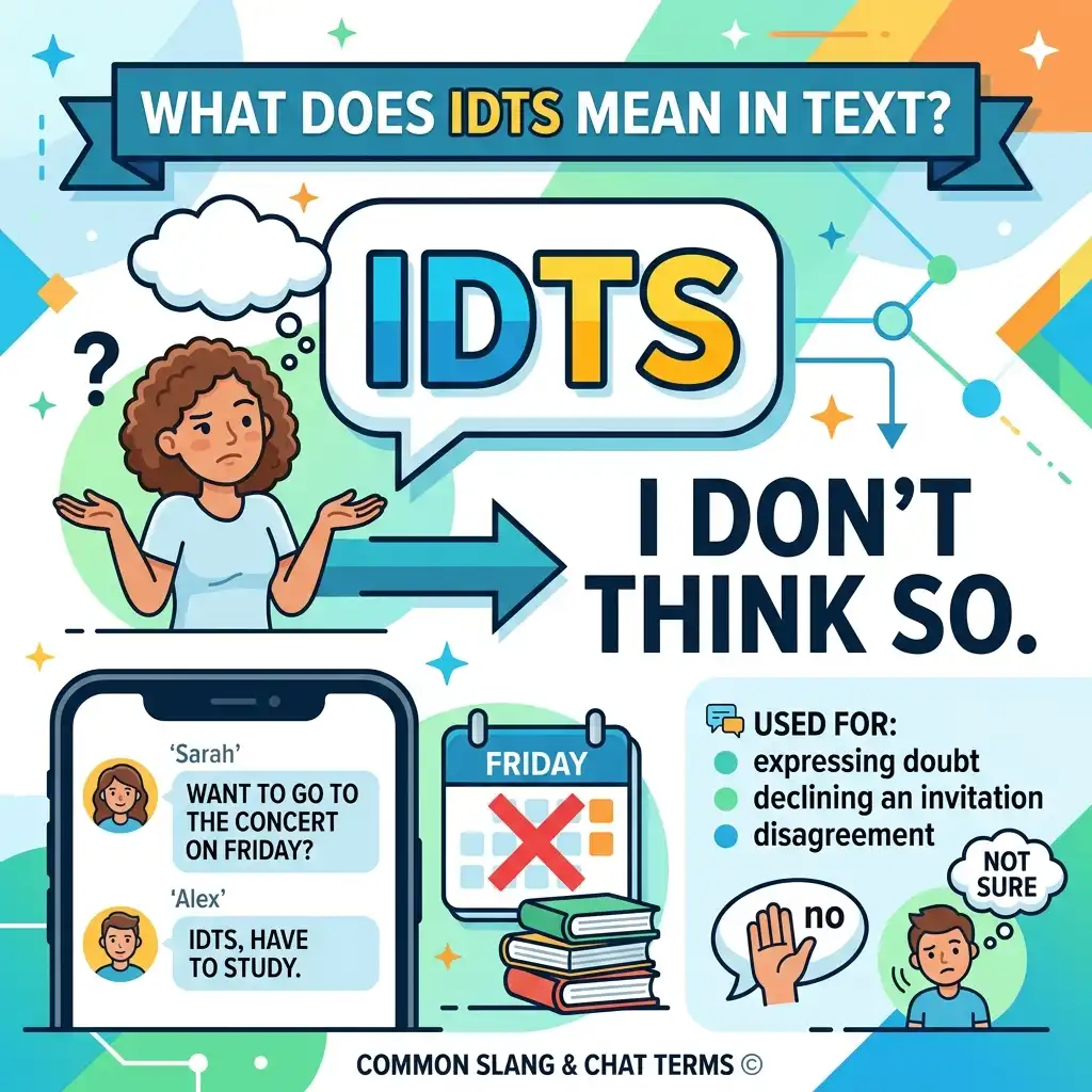5 Shocking Truths About IDTS Meaning in Text Explained Simply 1 IDTS Meaning in Text