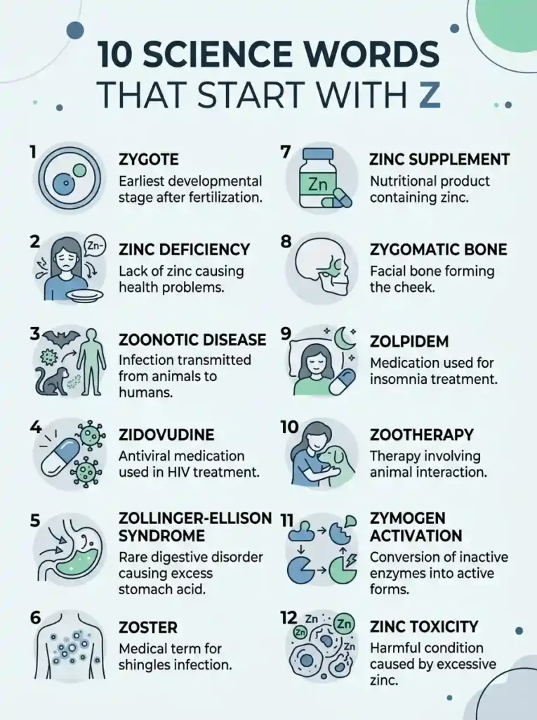 Science Words That Start With Z: Useful Terms Explained 2026 2 Science Words That Start With Z