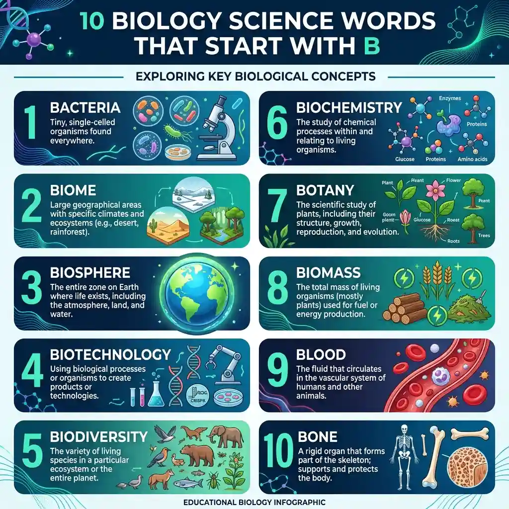 Science Words That Start With B: Ultimate Scientific Vocabulary Guide 1 Science Words That Start With B