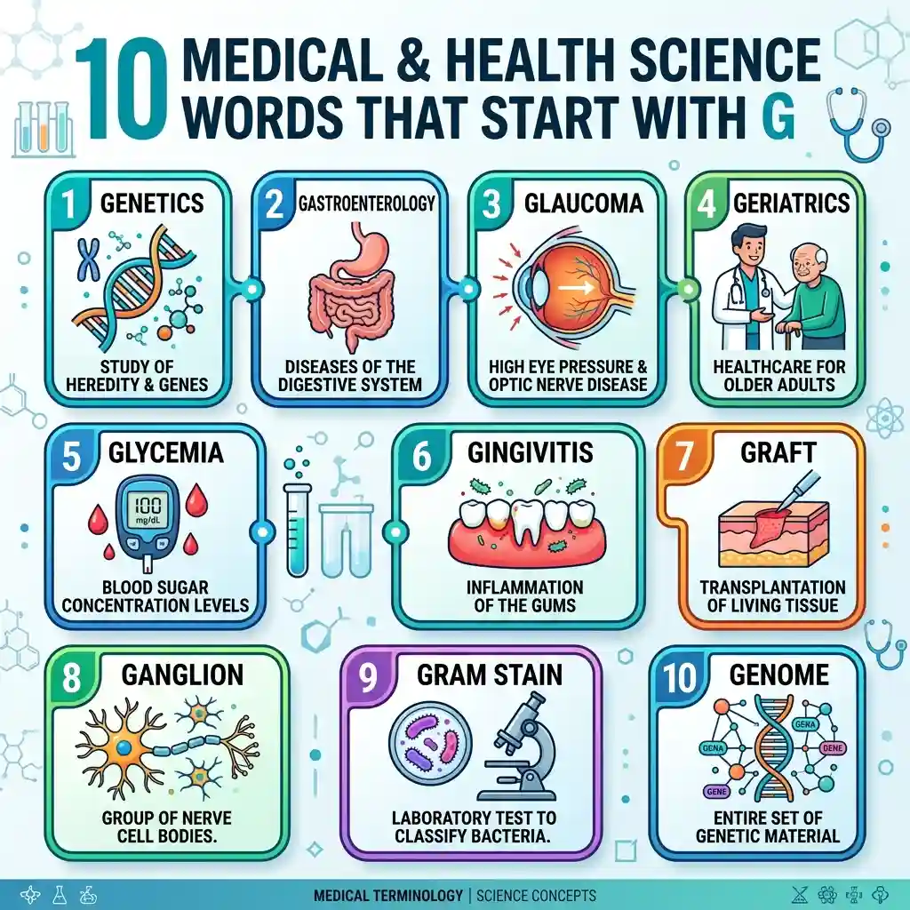 Incredible Science Words That Start With G for Smarter Learning 2 Science Words That Start With G