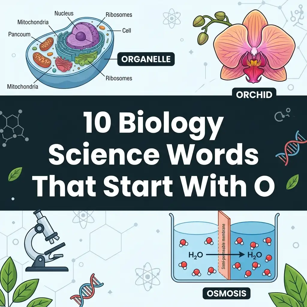 20 Powerful Science Words That Start With O for Smarter Learning 1 Science Words That Start With O
