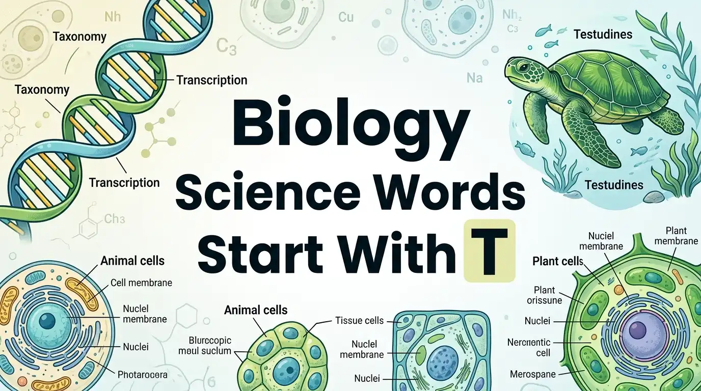 Science Words That Start With T: A Complete and Clean Scientific Vocabulary Guide 2026 1 Science Words That Start With T