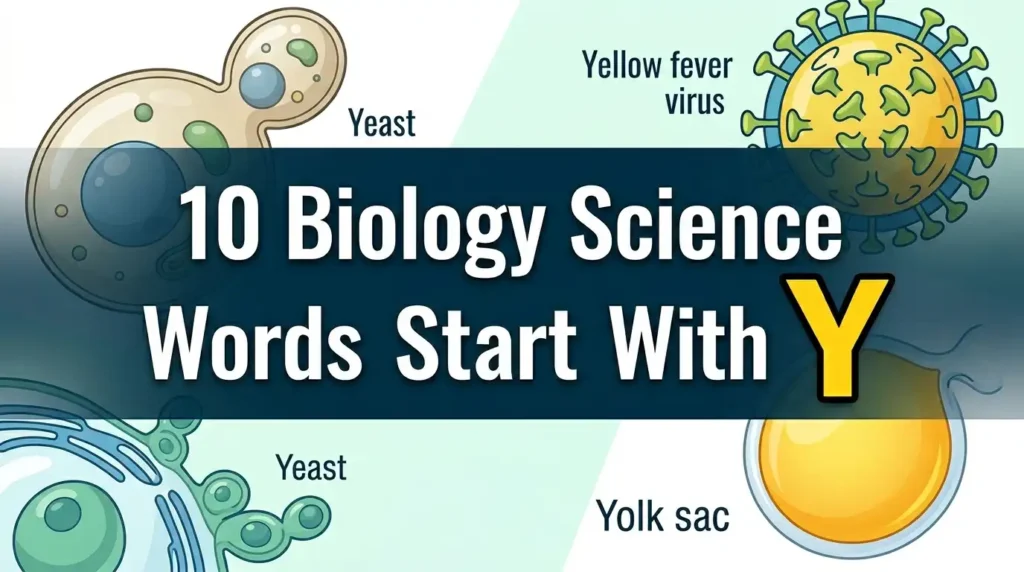 Science Words That Start With Y: 10 Surprising and Best Words Explained Simply 1 Science Words That Start With Y