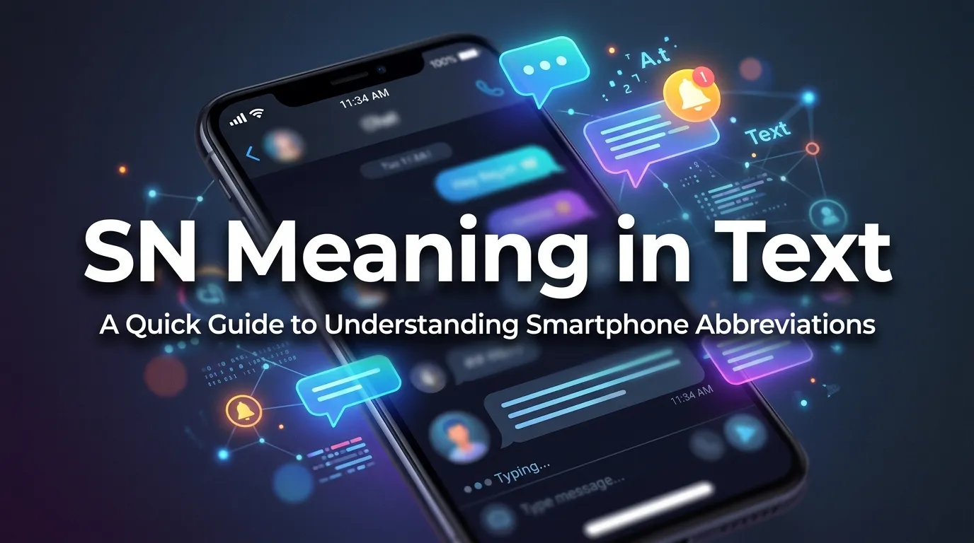 SN Meaning in Text: 5 Shocking Truths About SN Meaning in Text Explained 1 SN Meaning in Text